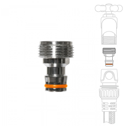 Адаптер металл. для кранов с внутренней резьбой G 3/4" DAEWOO DWC 5919